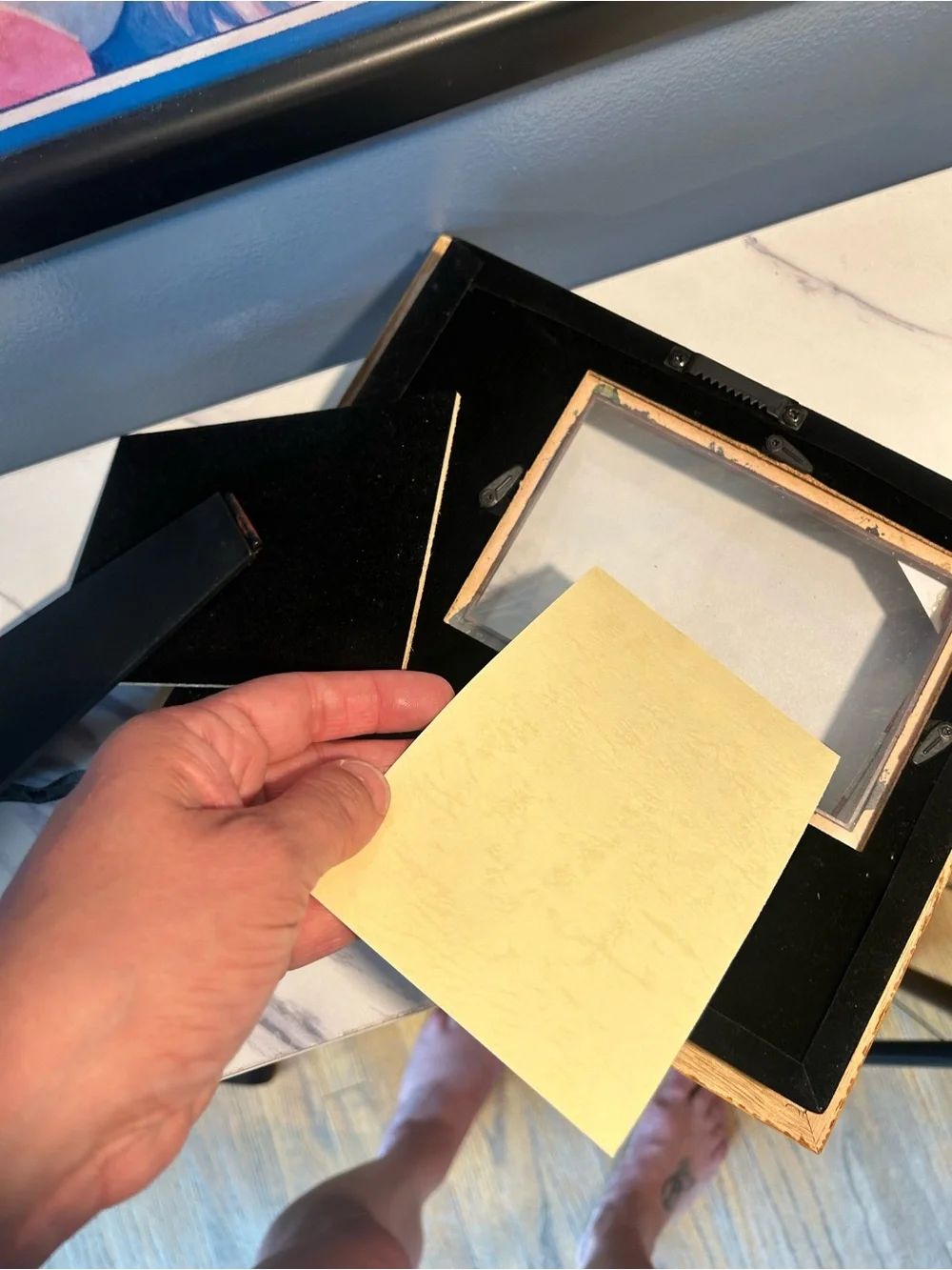 Classic Golf Shadow Box Picture Frame